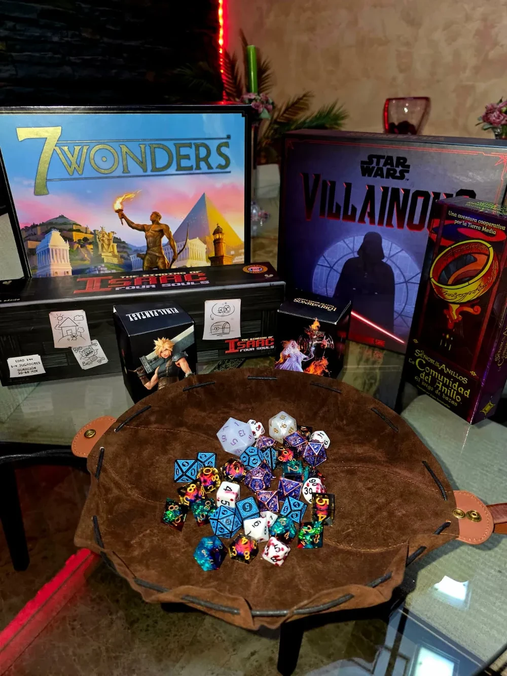 Cuenco de dados de rol y juegos de mesa, hobby de Iván Ciudad Espinar